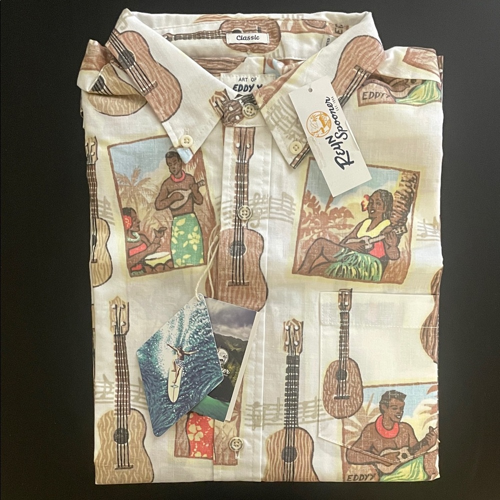 Reyn Spooner Multicolor Art Shirt